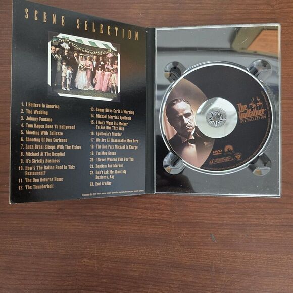 The Godfather Trilogy DVD Collection 5-Disc Set Bonus Materials 2001 Box Set DVD - Picture 11 of 11